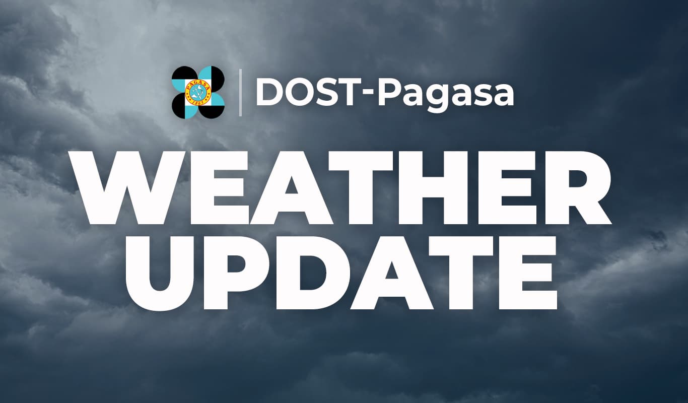 Southwest monsoon still affecting Luzon, Western Visayas; LPA forms outside PAR