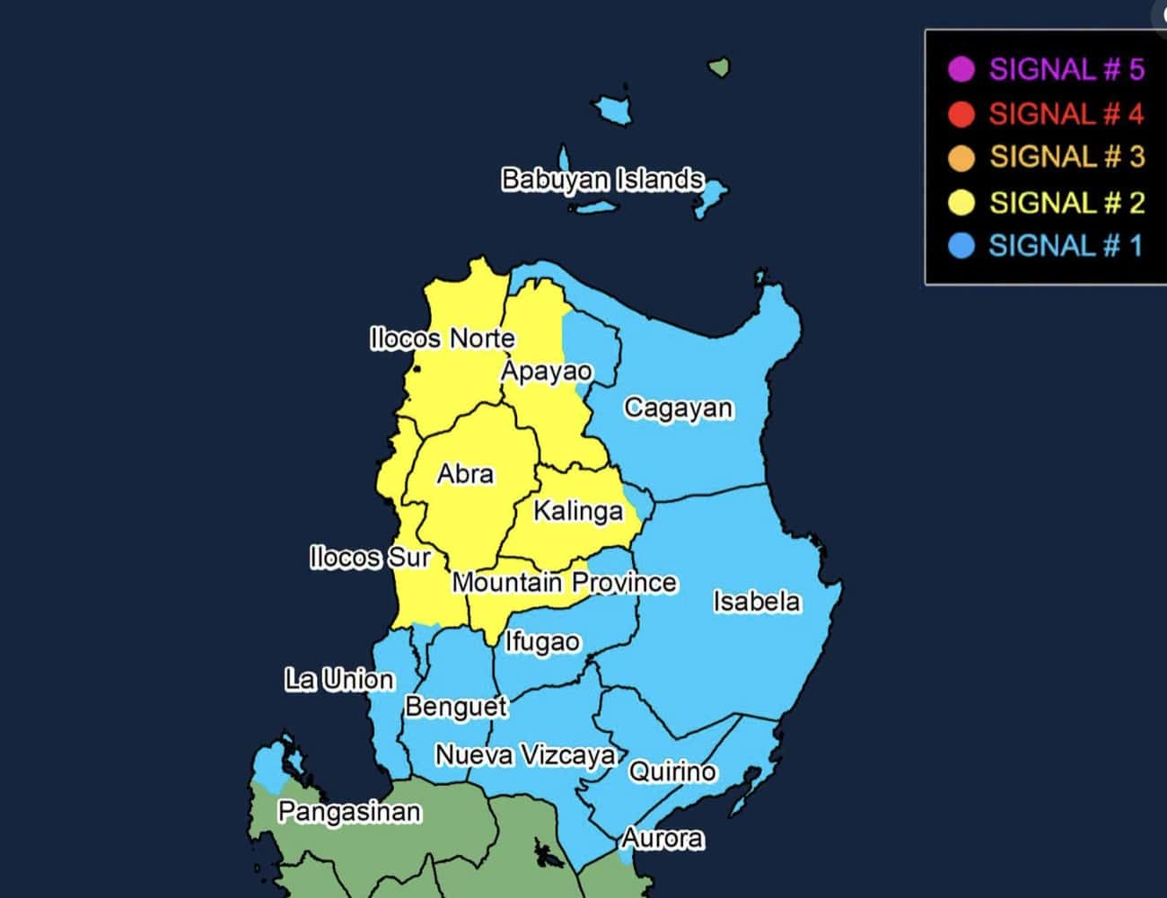 Maymay to weaken into tropical depression on Thursday afternoon
