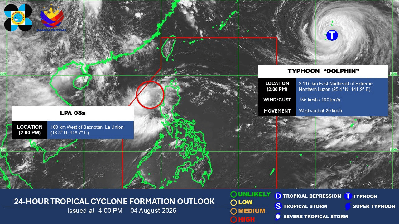 LPA has ‘high’ chance of becoming tropical depression – Pagasa