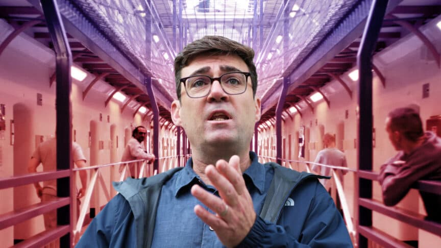Burnham Cuts Early Prison Releases Short