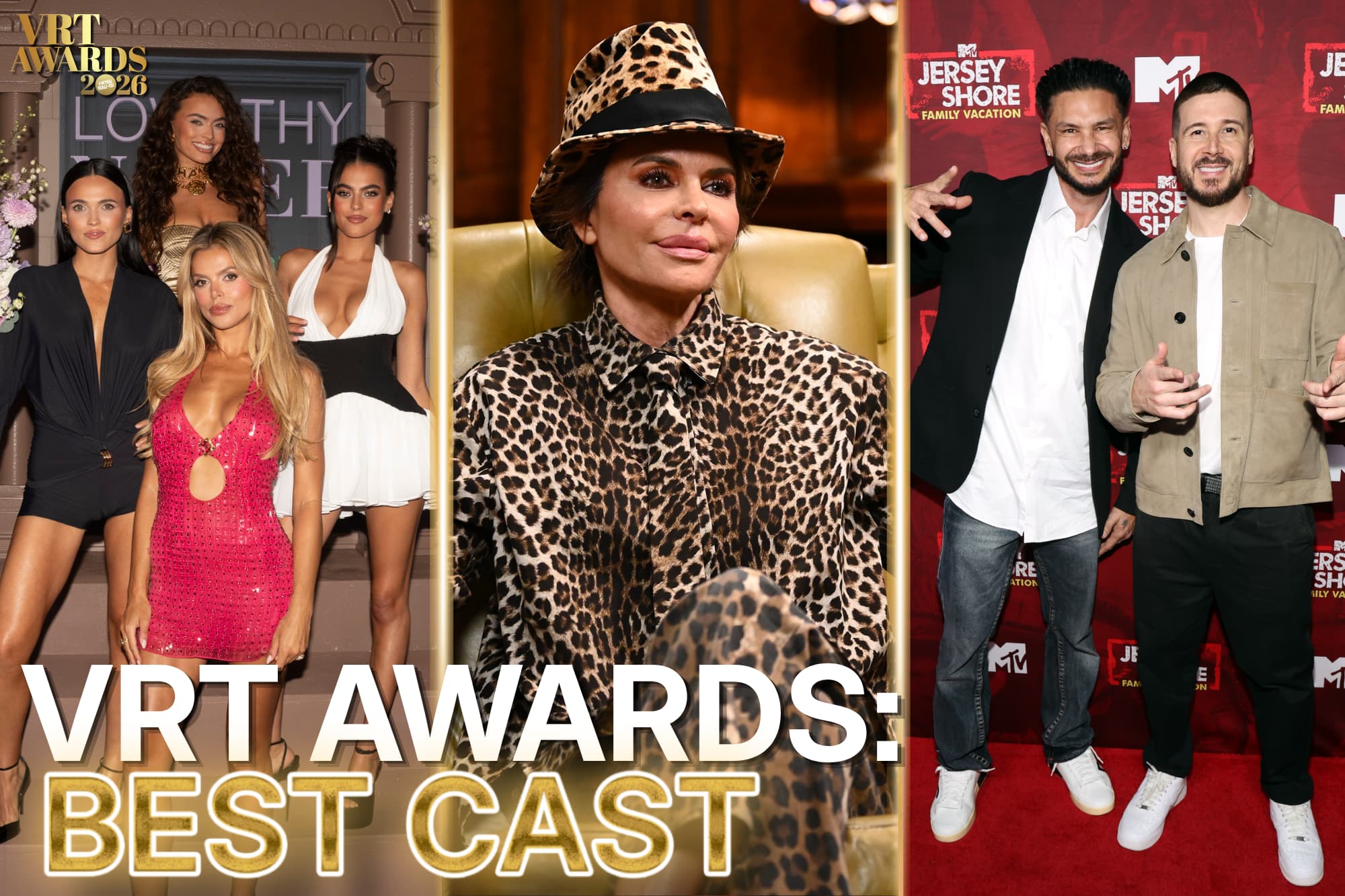 Reality TV stars nominated for Best Cast at the 2026 VRT Awards revealed — Vote now!