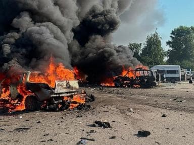 Ukraine aims a drone blitz at Moscow while Russian missiles kill 10 in a Ukraine