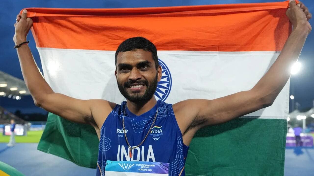 CWG: Sarvesh Kushare becomes 1st Indian to win silver in men's high jump