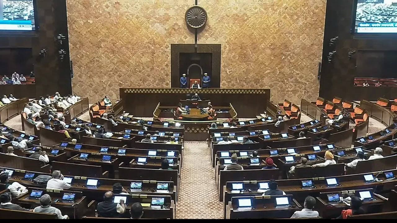 Amid opposition walkout, Rajya Sabha gives approval to Vande Mataram bill