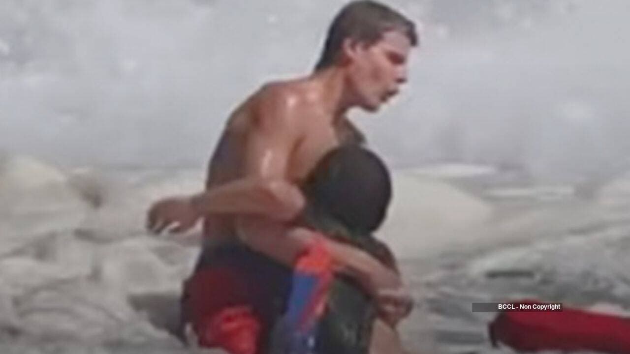 California teen lifeguard saves three people, wins Trump’s praise