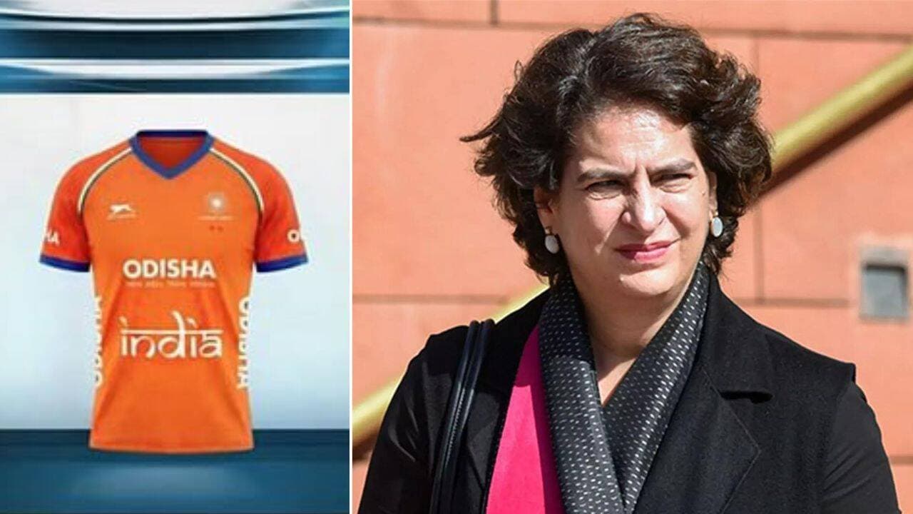 'May do same with Army': Oppn attacks BJP for India Hockey's saffron jersey