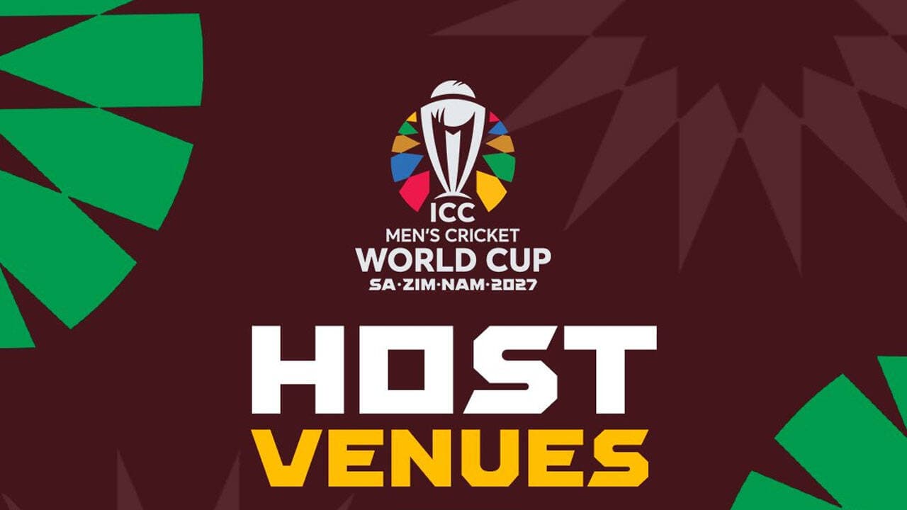 2027 Cricket World Cup host venues announced: Full list across South Africa, Zimbabwe and Namibia