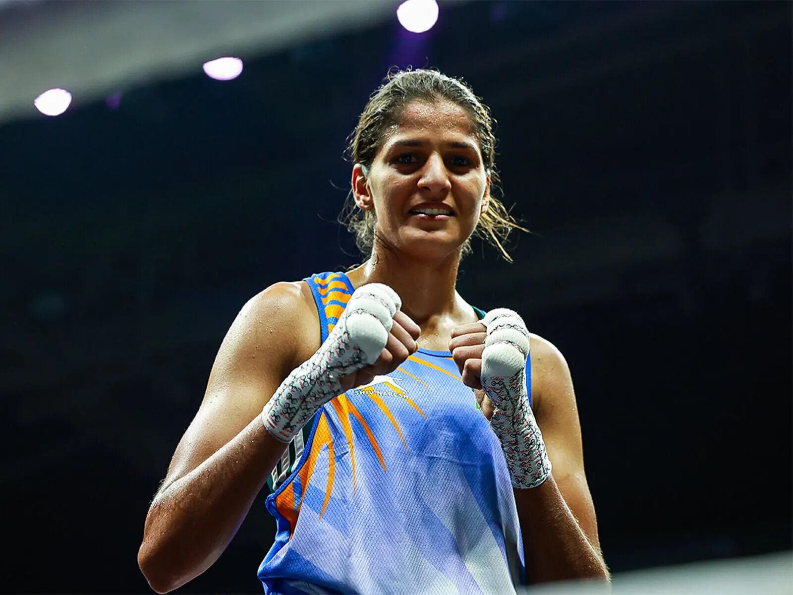 CWG: Jaismine Lamboria beats Michaela Walsh to win Women's 57kg Boxing Gold