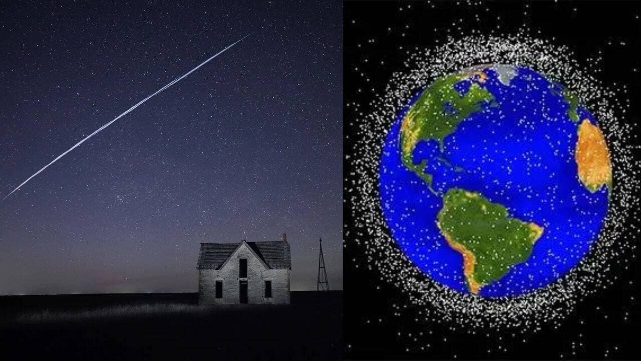 Space junk crisis worsens as over a tonne of debris falls to Earth every week