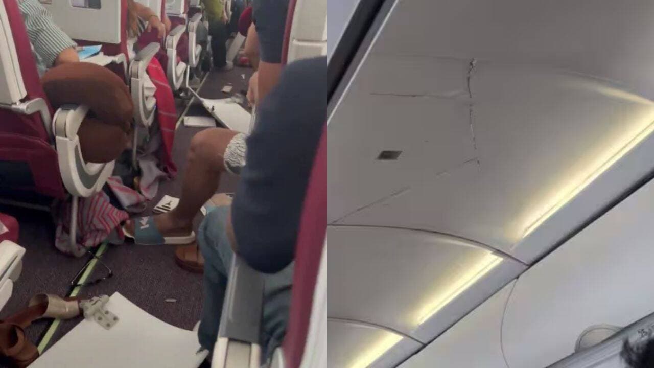 'People thrown into air': Video captures Air India Phuket-Delhi flight turbulence