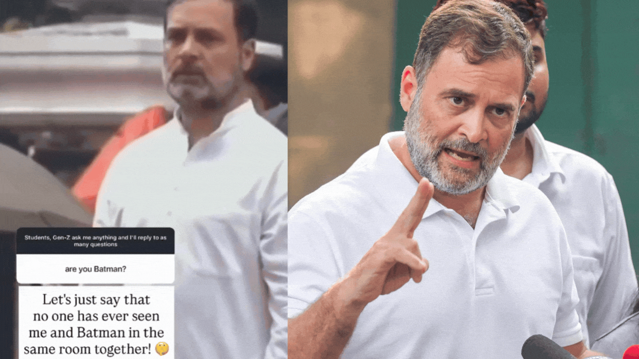 ‘No one has seen us together’: Rahul Gandhi’s Batman moment in Gen Z session