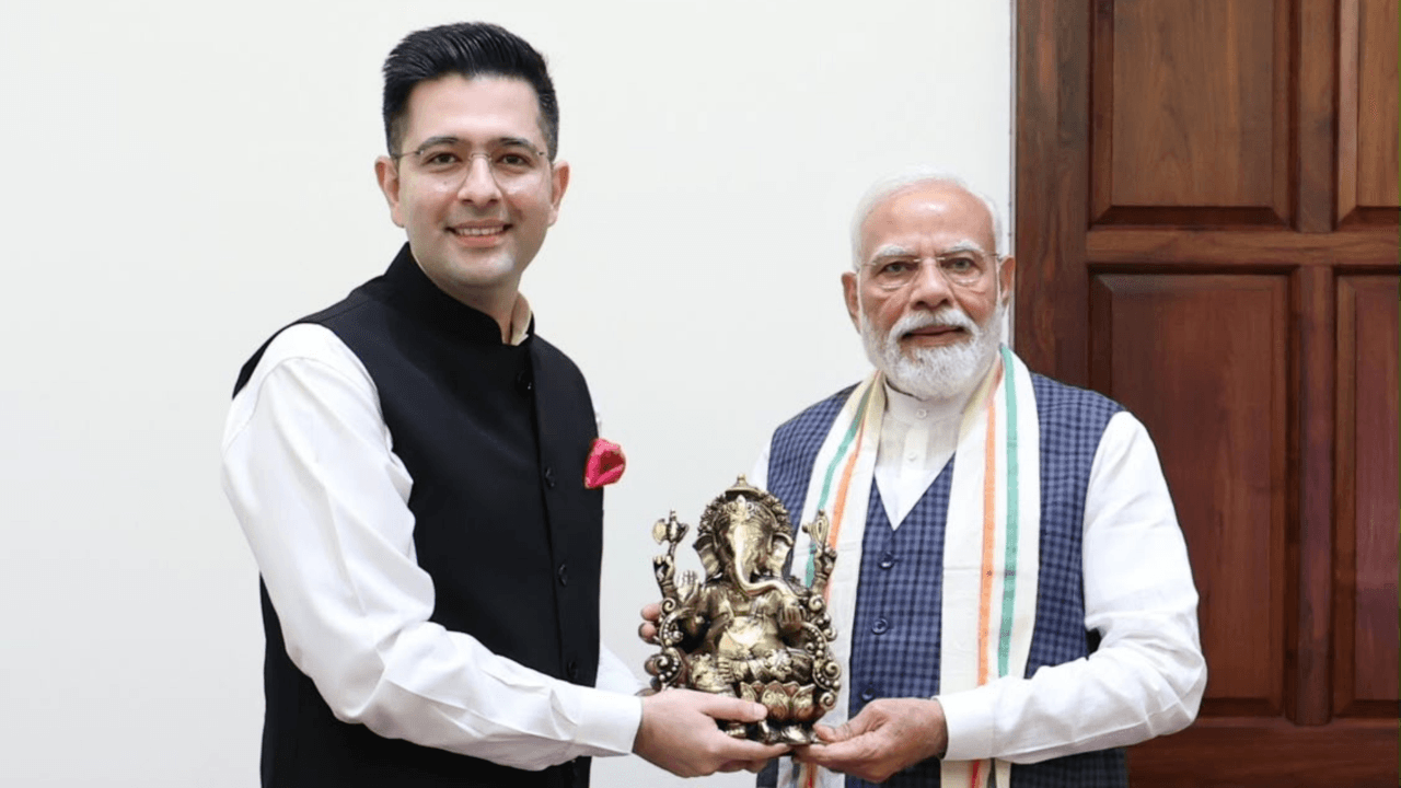 'A morning I will cherish': Raghav Chadha's first social media post with PM Modi