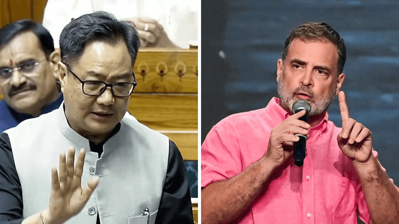'Should have gone to Ranchi': Rijiju takes dig at Rahul Gandhi over Prayagraj event