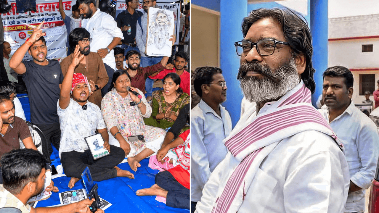 'Only 3 of 13 exams cancelled': Students on Jharkhand govt's '98% demands met' claim