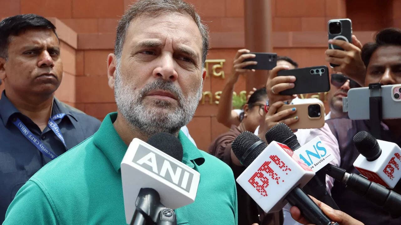 Rahul rejects govt’s offer for discussion on NEET protest