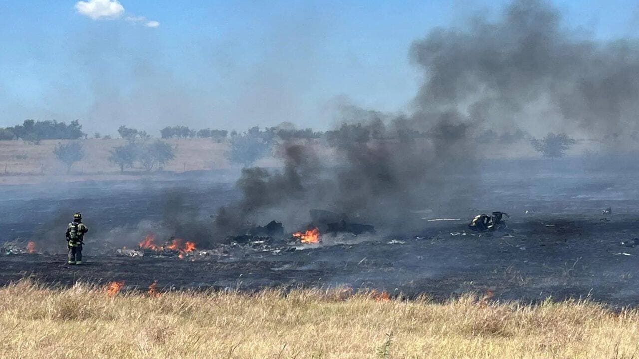 Two killed as US Army Apache helicopter crashes near Fort Hood base in Texas