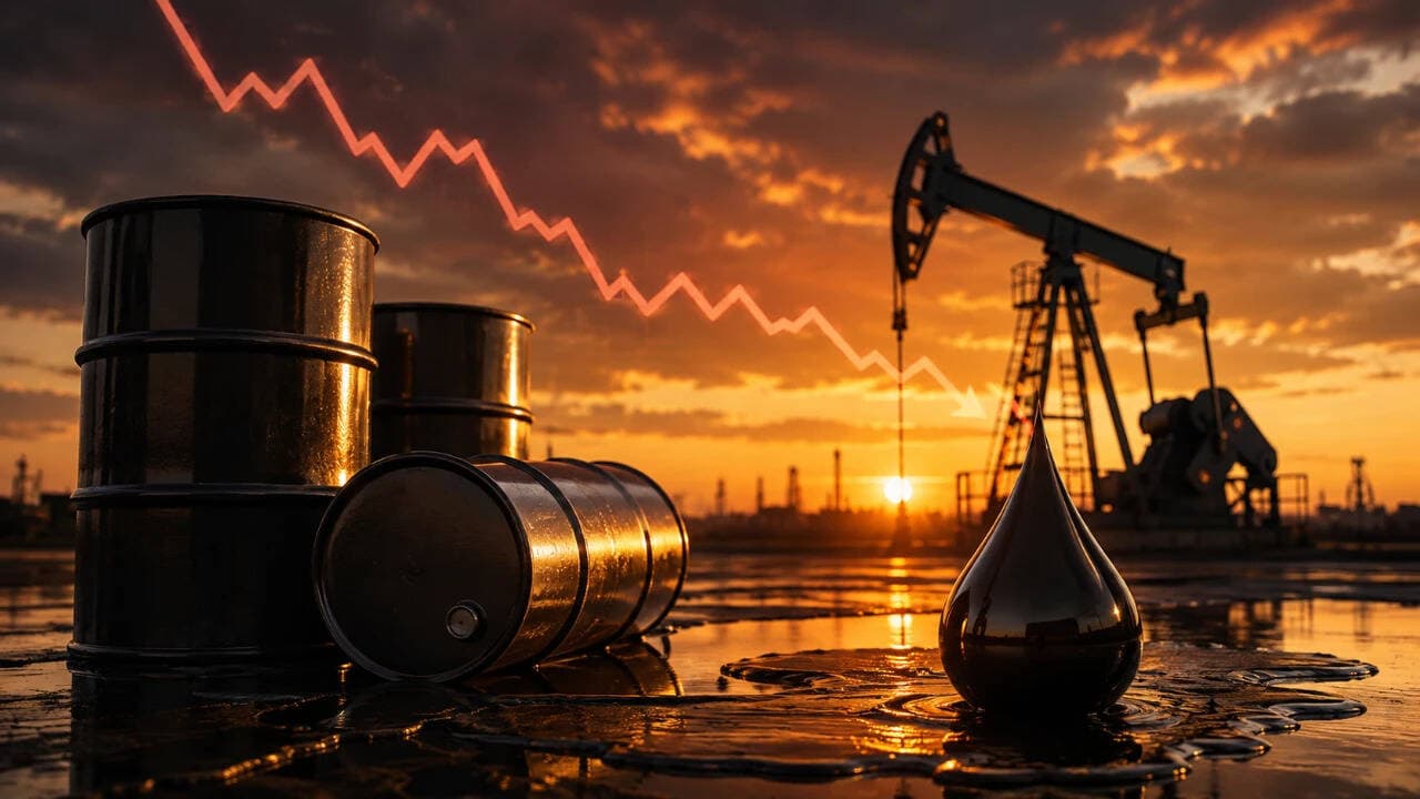 Oil prices slip as Opec cuts demand forecast; Iran war keeps supply risks alive