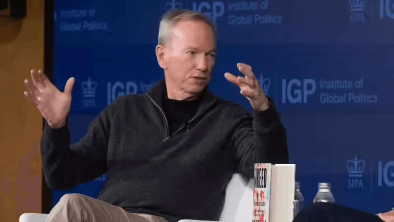 Former Google CEO Eric Schmidt is ‘in the market’ for a billionaire: Here’s why