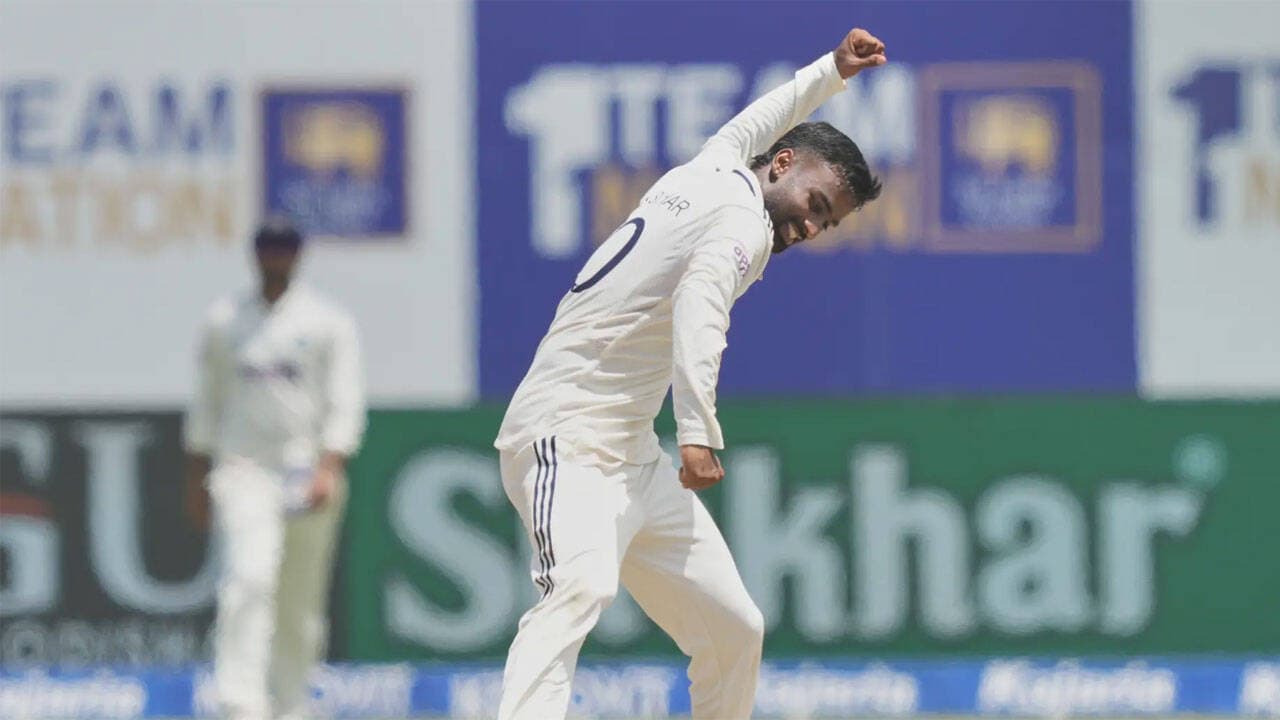 Manav Suthar takes 10-wicket haul as India beat Sri Lanka in 600th Test
