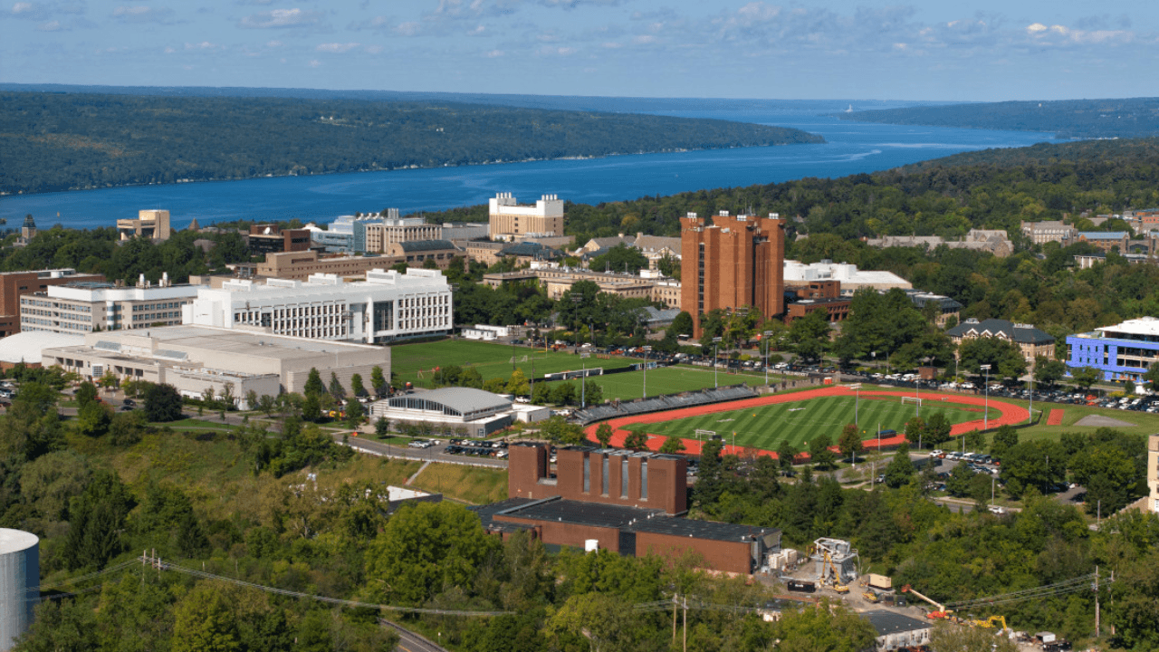 Cornell cools campus with 39°F water from 250 ft below Cayuga Lake, cuts energy 85%