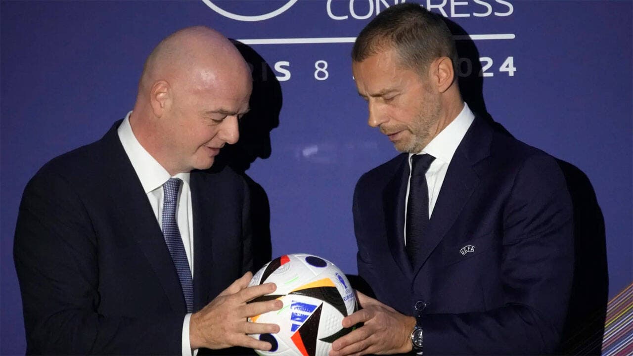 UEFA chief Ceferin rules out FIFA bid, but warns Infantino: ‘Quit or face rival’