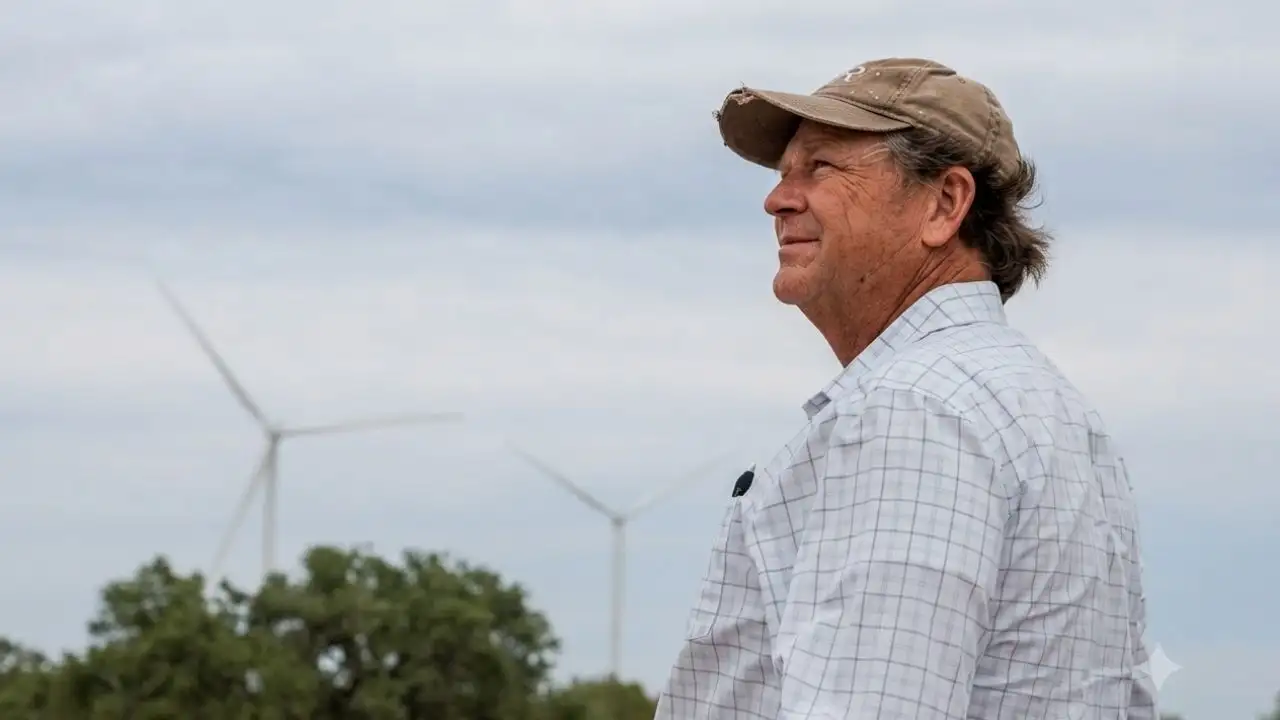 Texas rancher said no to wind turbines twice; royalties now help his ranch