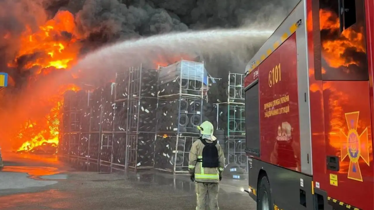 Russia strike on Kyiv ammunition depot kills 38 in year's deadliest attack as Zelenskyy blames officials