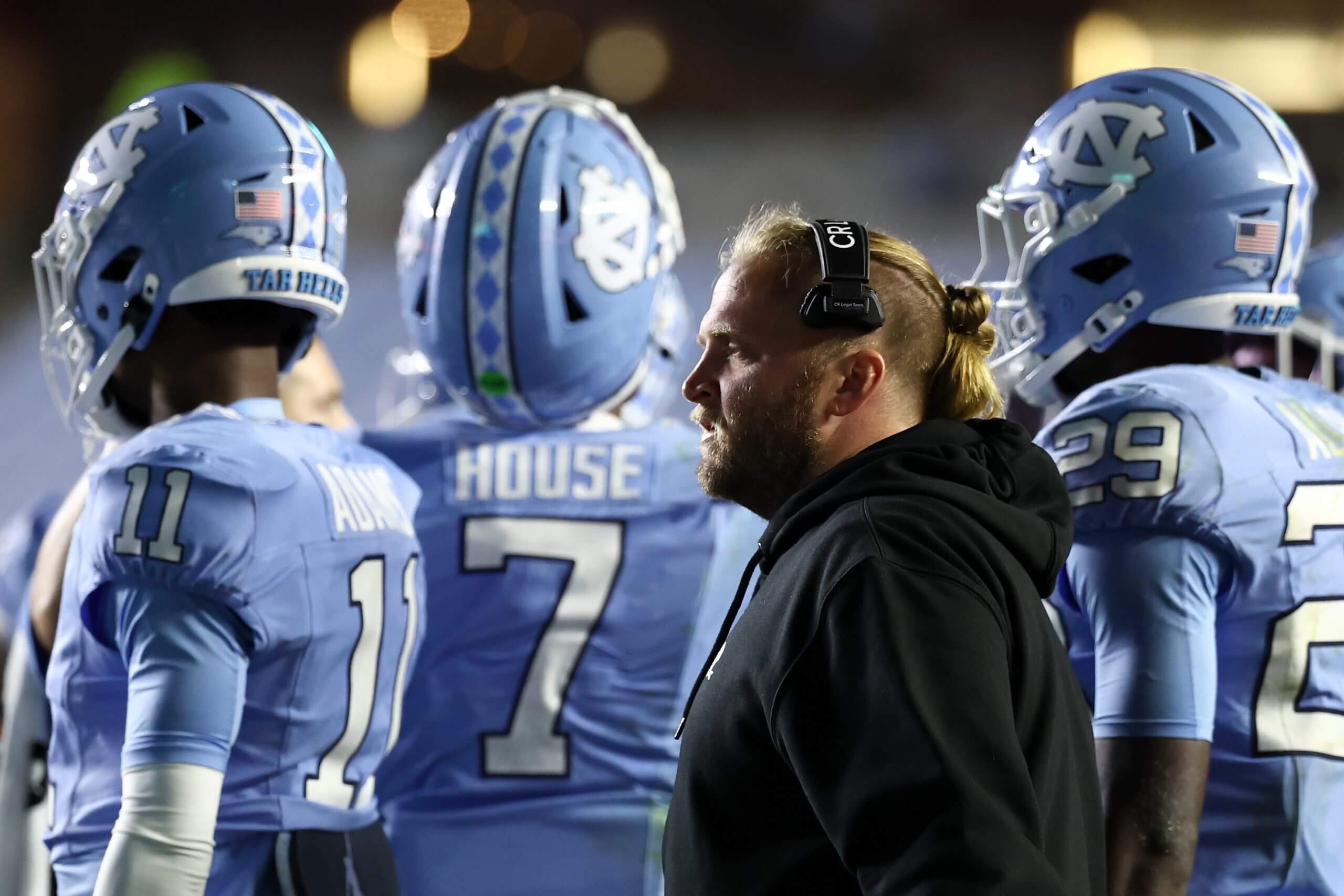 North Carolina DC Steve Belichick away from team on medical leave