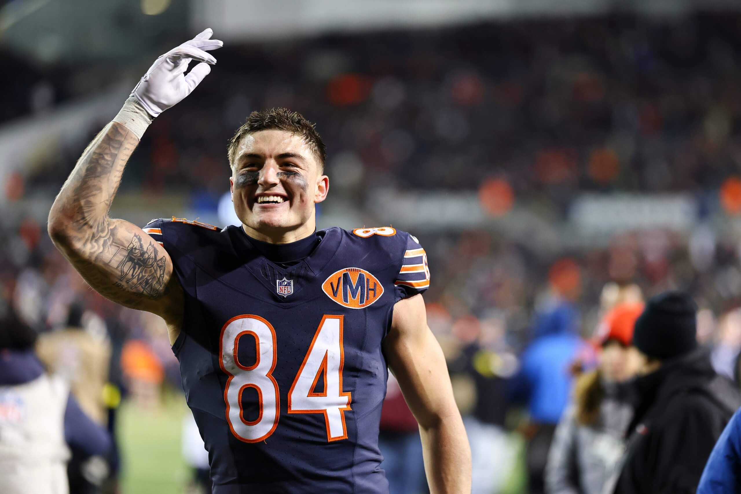 Bears' Colston Loveland eyes breakout after frustrating finish to strong rookie year