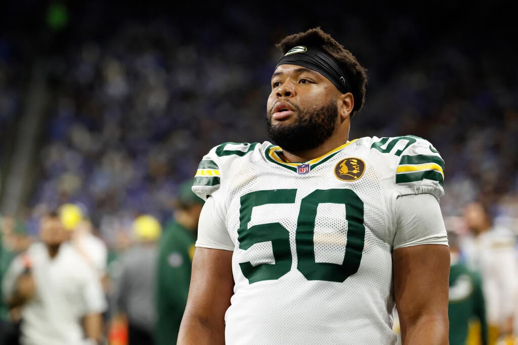 Why the Packers' standout right tackle changed his last name from Tom to Bako-Bewele