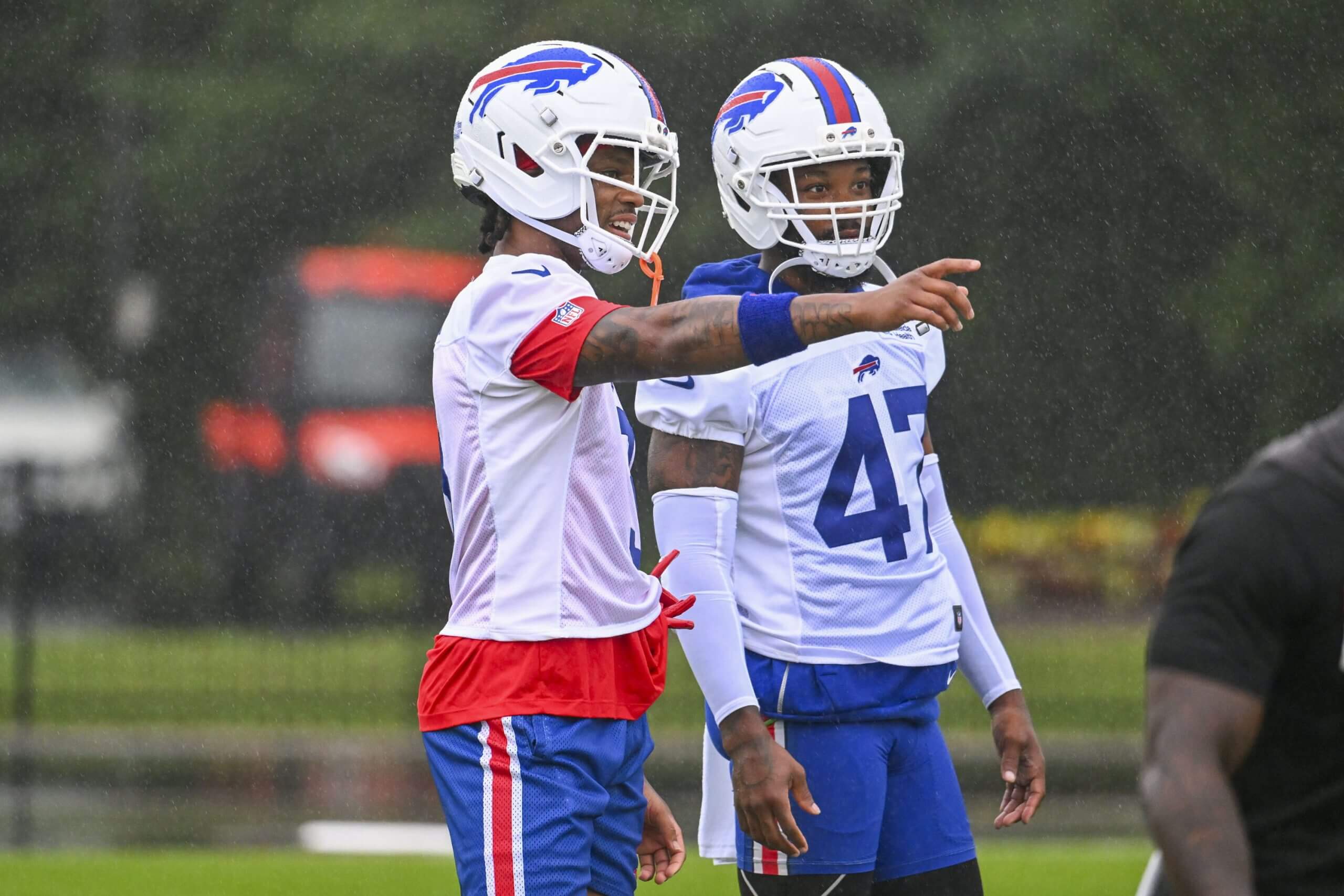 Bills' Joe Brady Provides Injury Update on CJ Gardner-Johnson