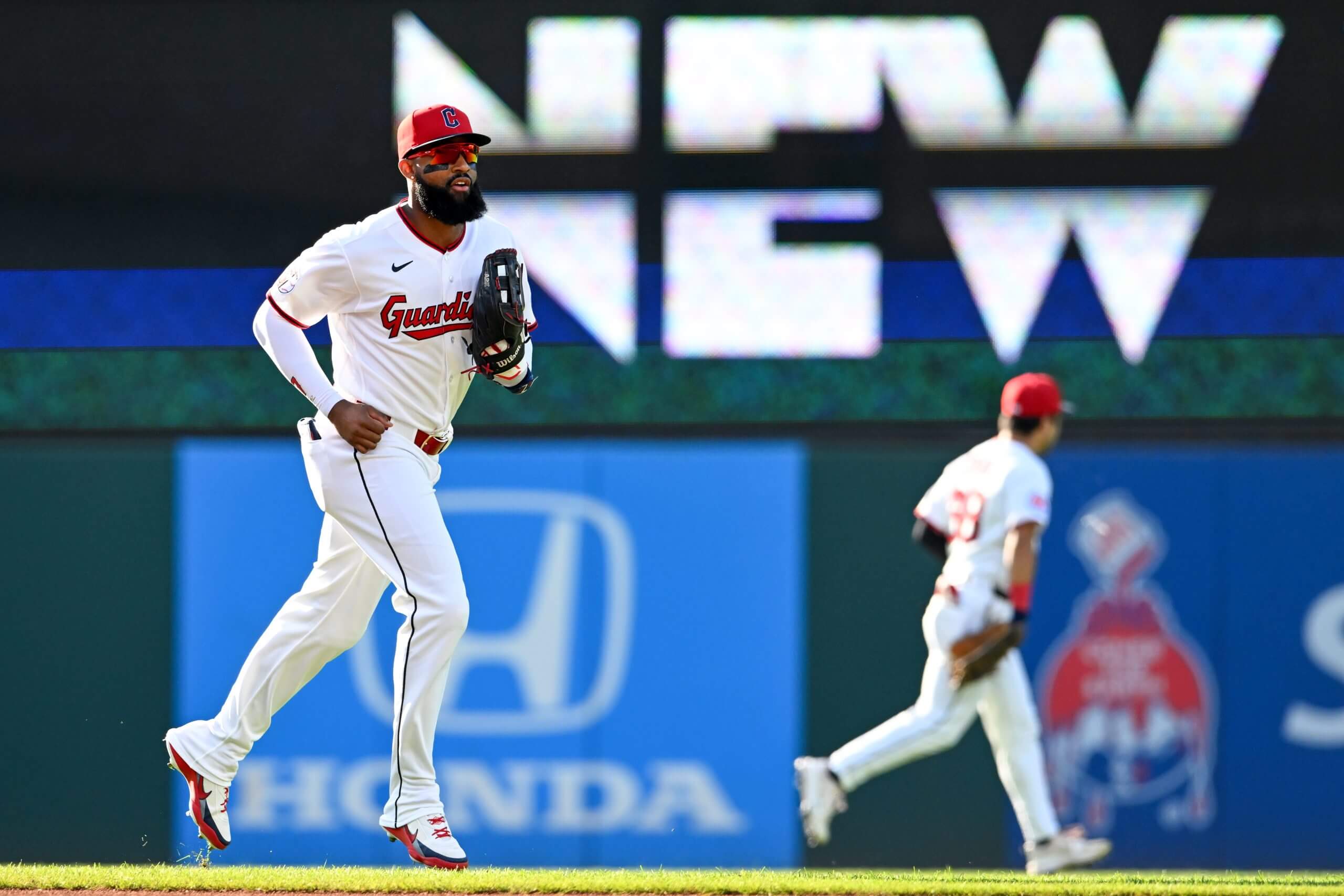 Meet the new Guardians: Jo Adell, Foster Griffin, Nathaniel Lowe arrive in Cleveland