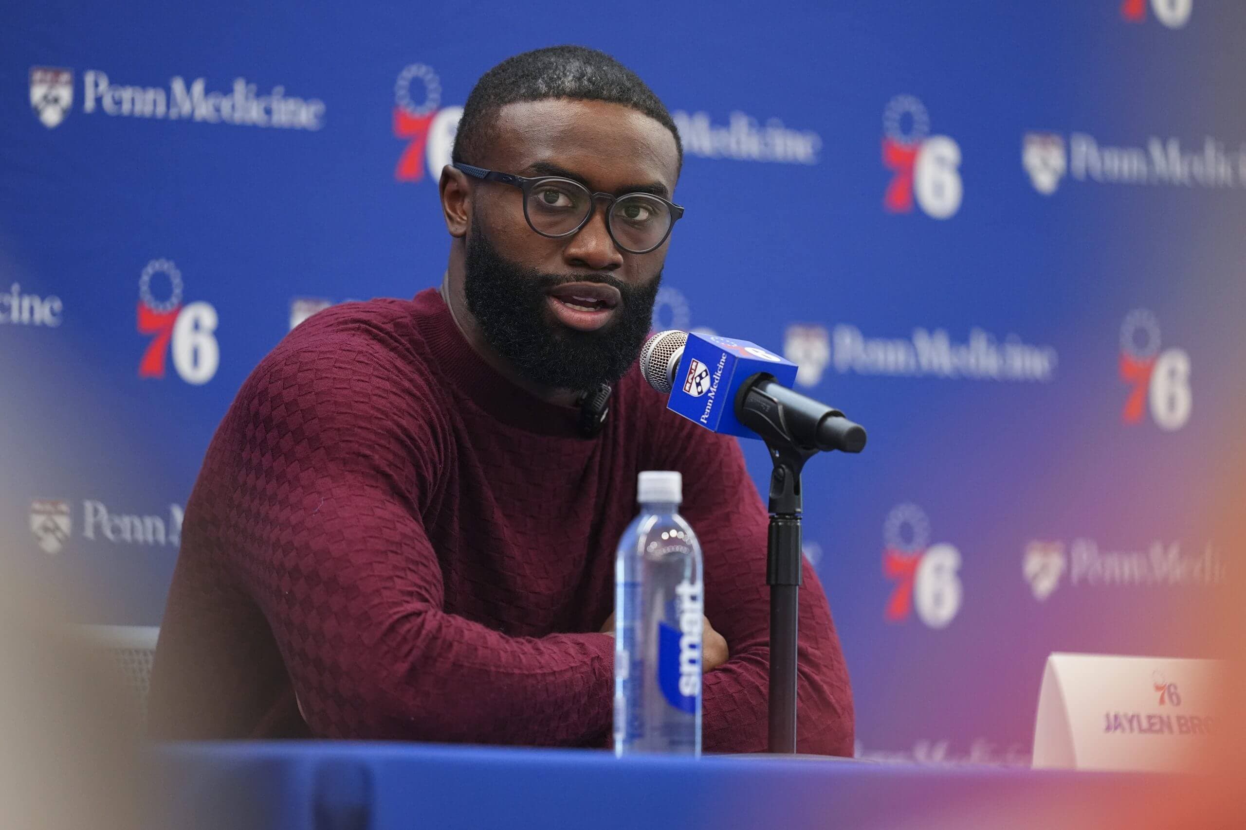 Jaylen Brown Reveals What His Immediate Reaction Was to Celtics-76ers Trade