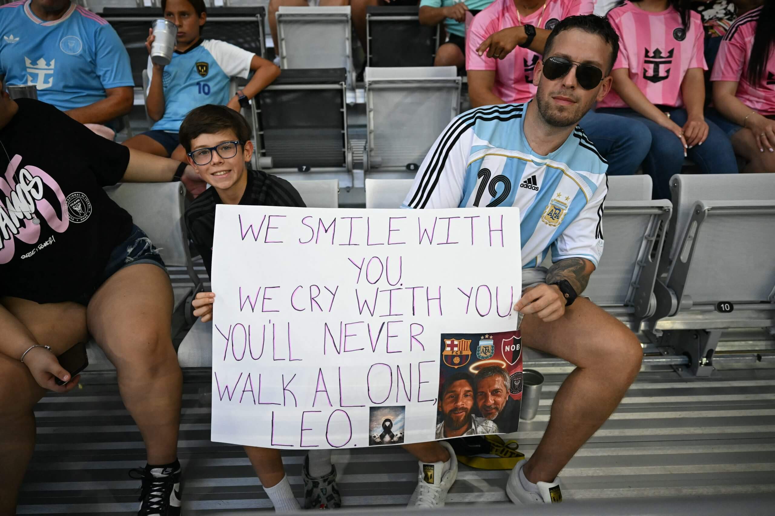 Inter Miami pays tribute to Lionel Messi's father, Jorge, after his death
