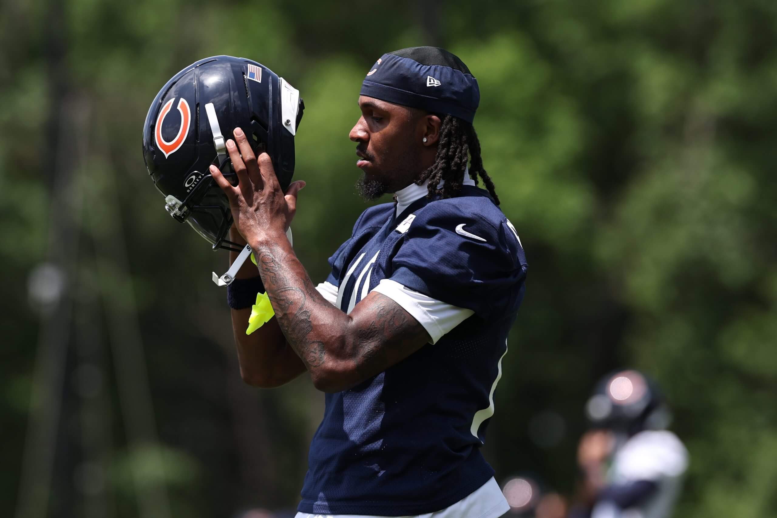 Bears receiver Luther Burden expected to miss preseason with groin injury: Source