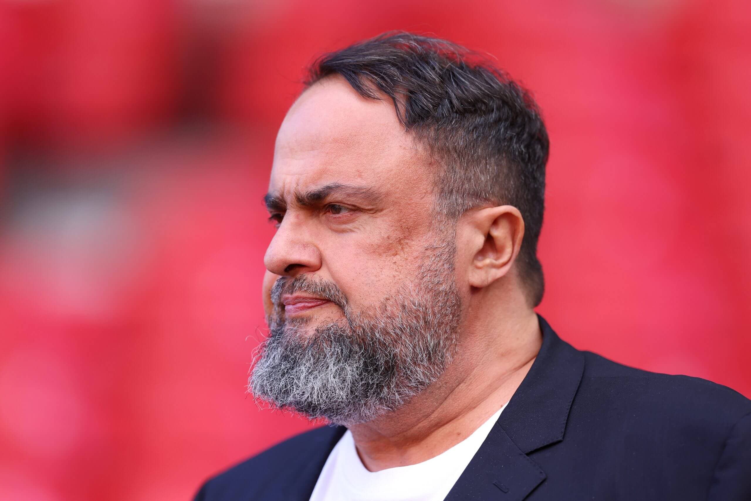 Nottingham Forest owner Evangelos Marinakis files defamation claim against Crystal Palace