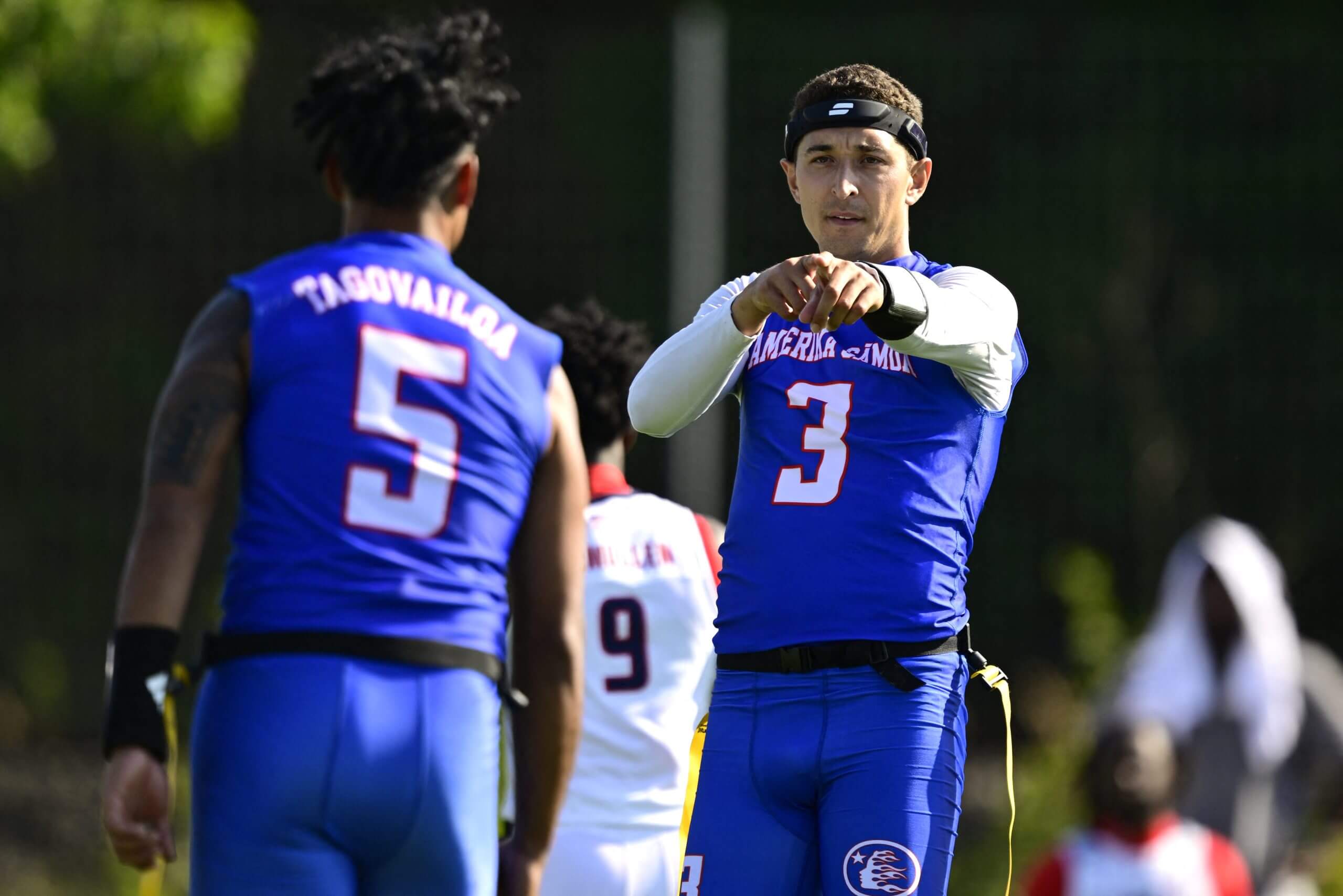 American Samoa led by Taulia Tagovailoa stuns U.S. at Flag Football World Championships
