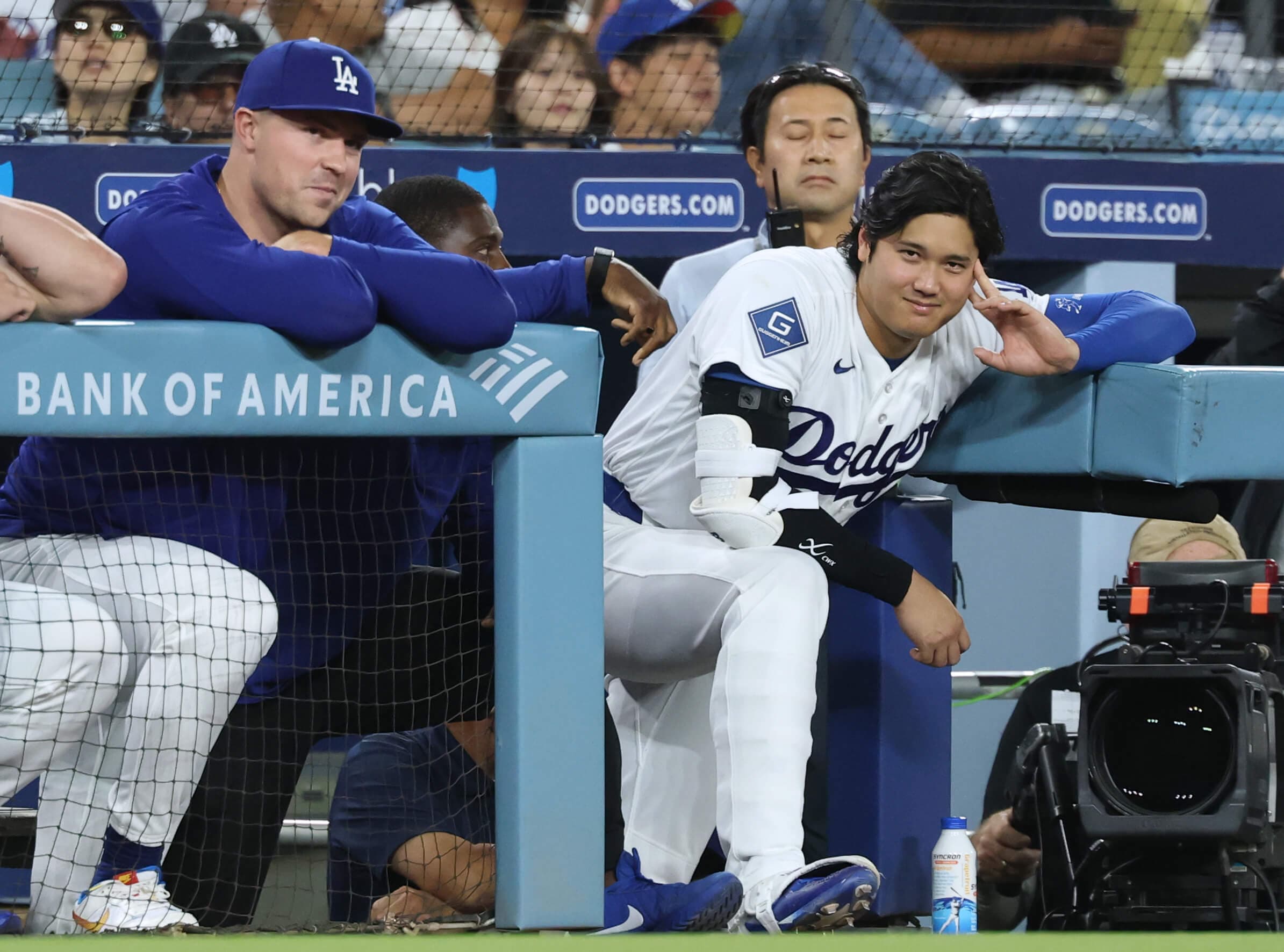 Dodgers' Ohtani throws bullpen session in big step toward return