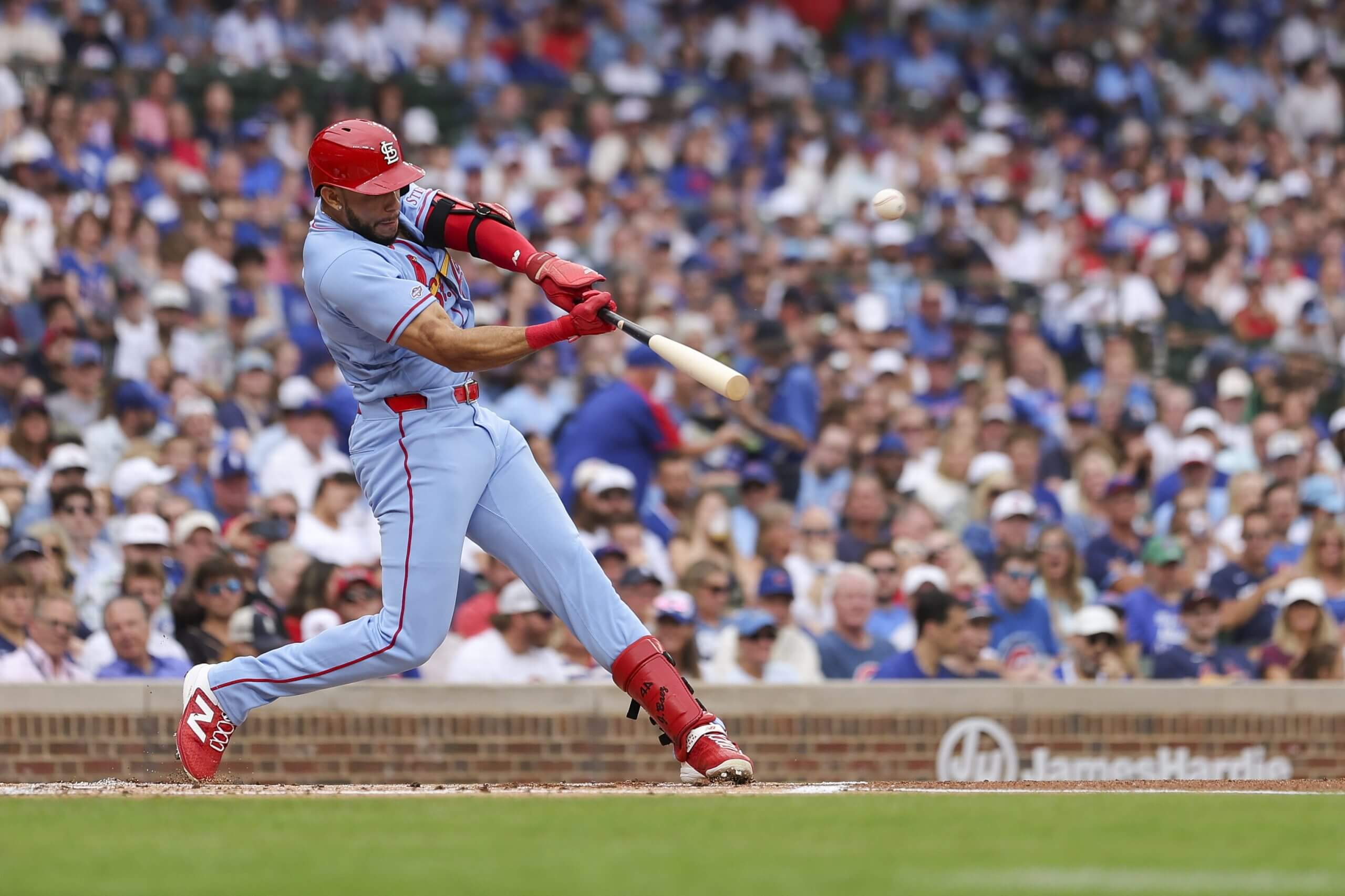 Joshua Báez honors late father in historic Cardinals debut: 'He's super proud'