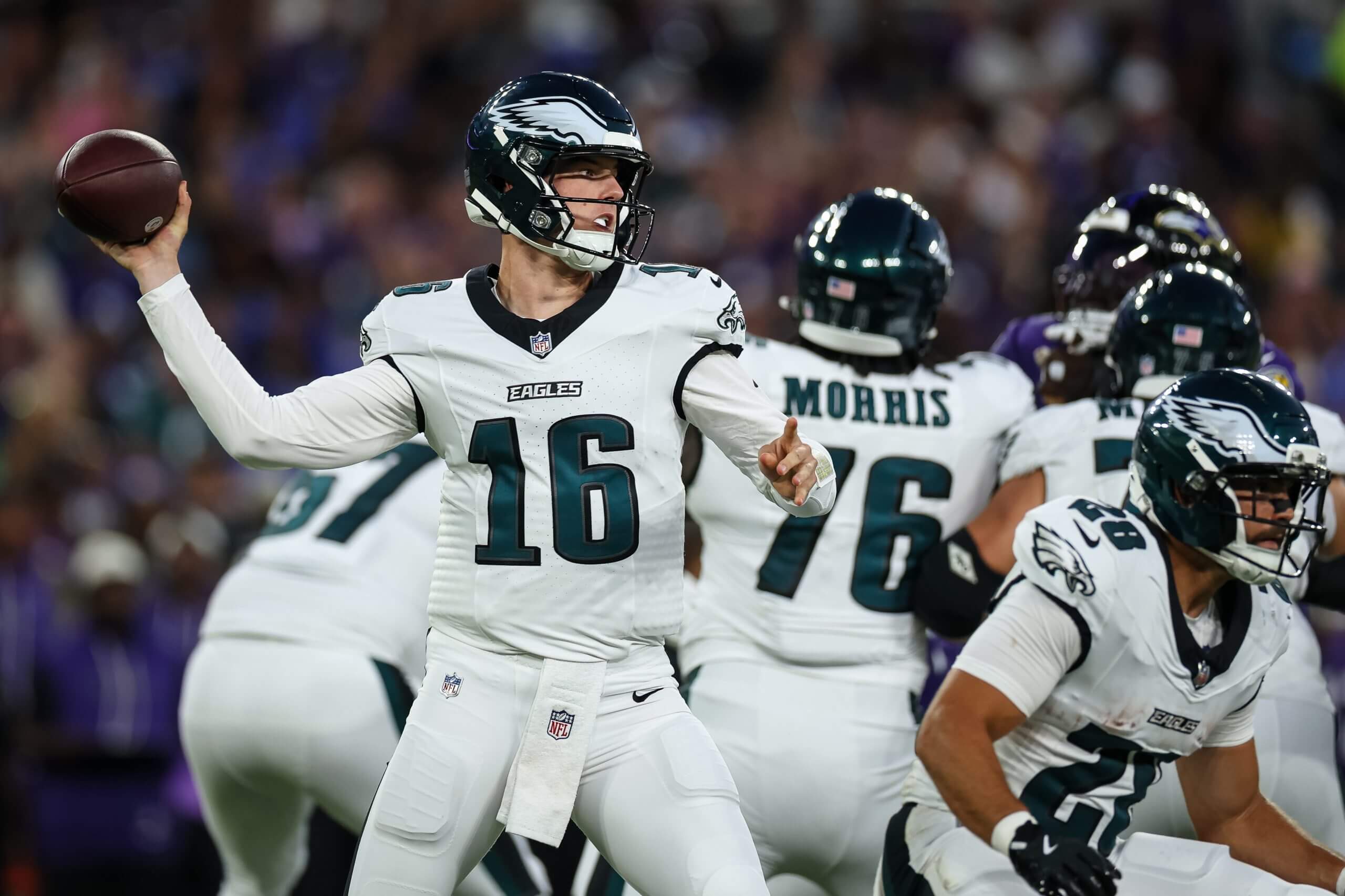 Eagles preseason: Backup QB race goes backward, Uar Bernard and Joshua Weru debut