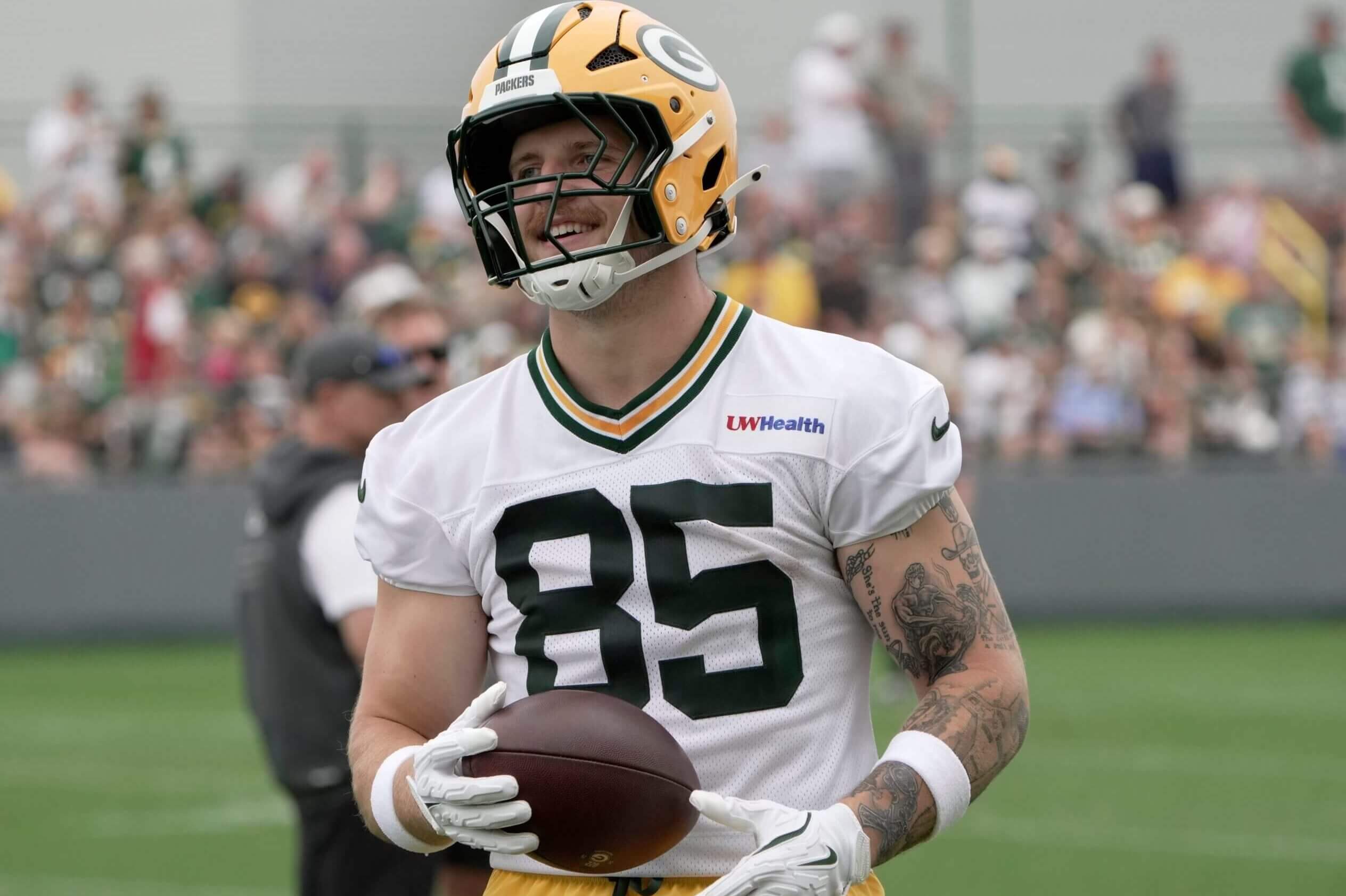 Tucker Kraft's triumphant return to 11-on-11 and more observations from Packers camp
