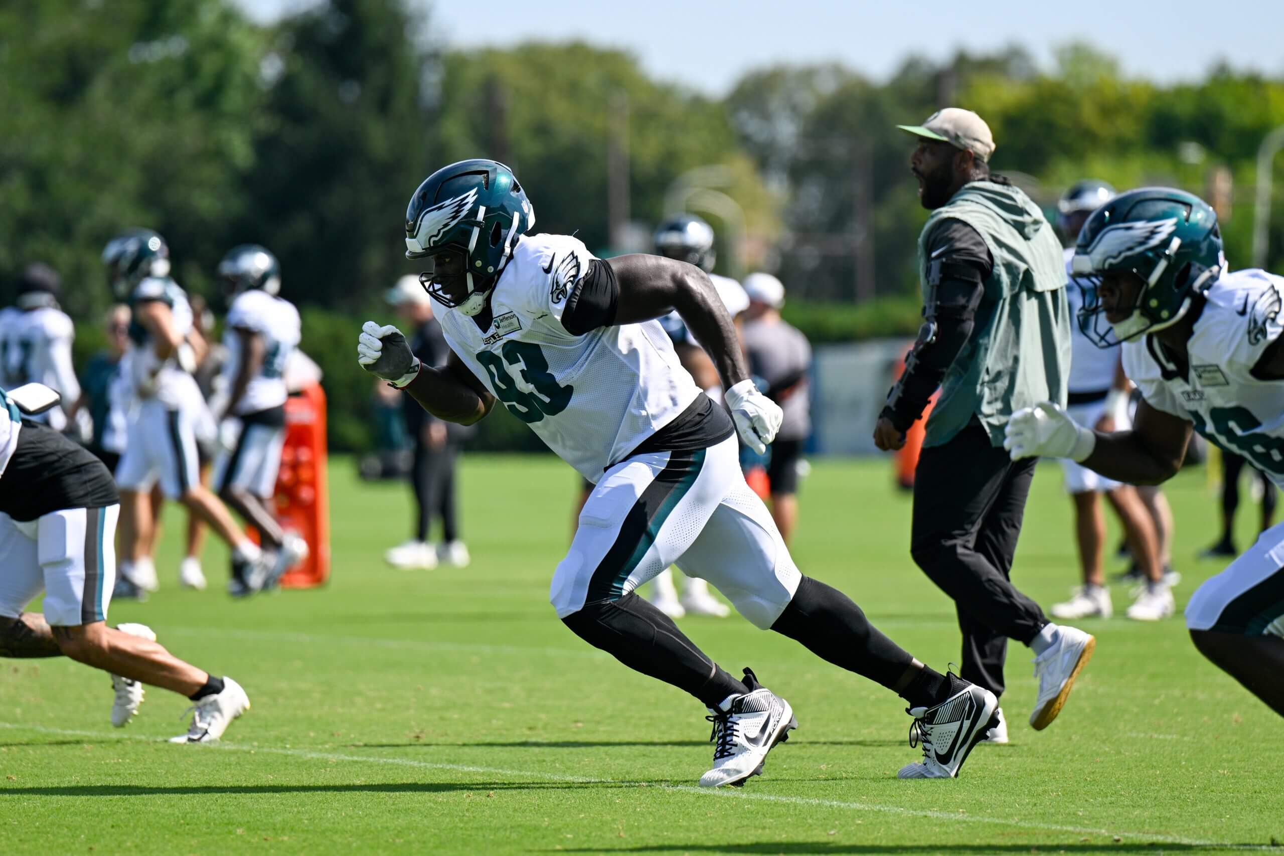 Eagles 53-man roster projection 2.0: Will Uar Bernard and Joshua Weru make the team?