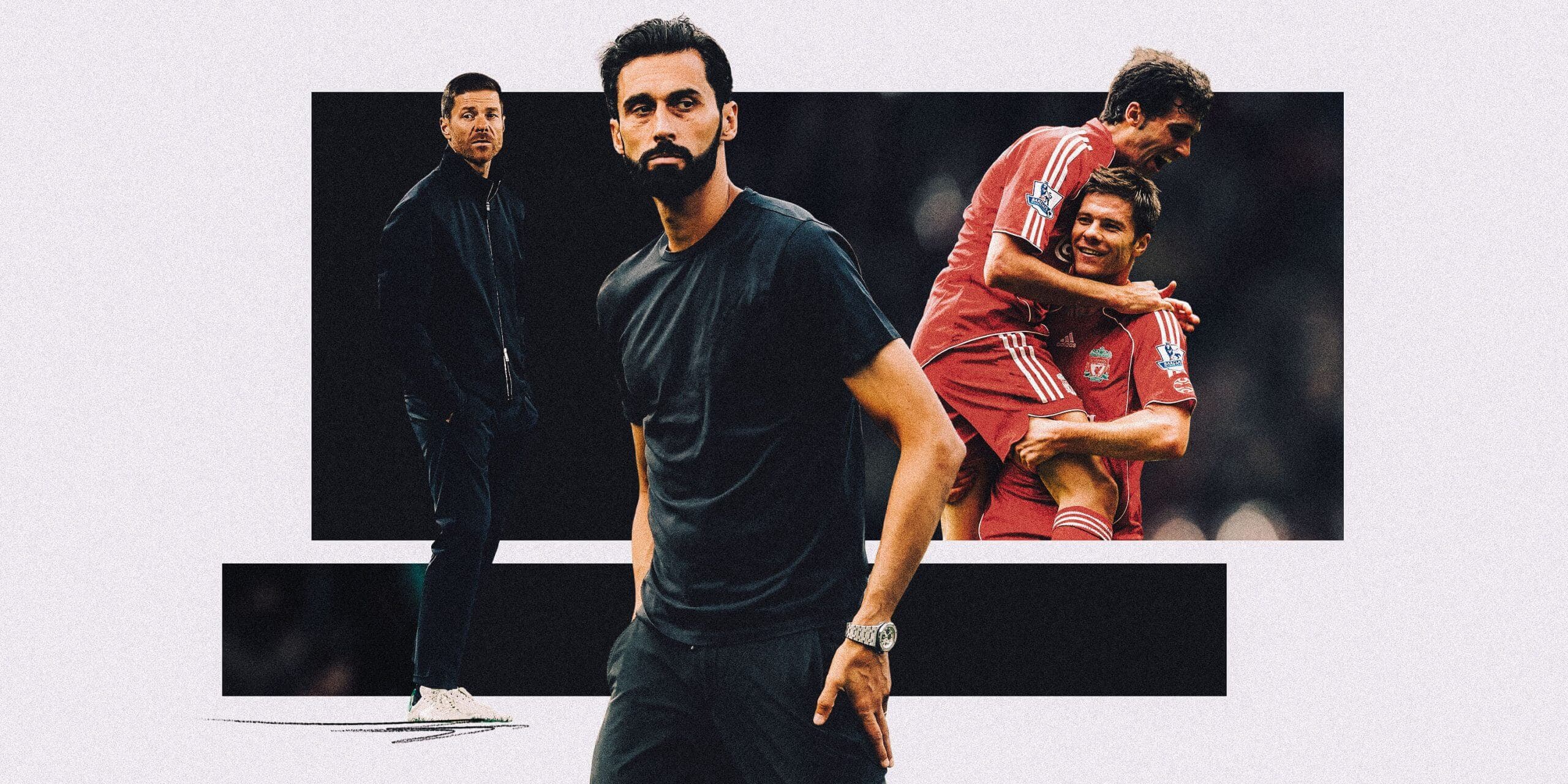 Xabi Alonso and Alvaro Arbeloa: Sacked by Real Madrid, old friends are now Premier League rivals
