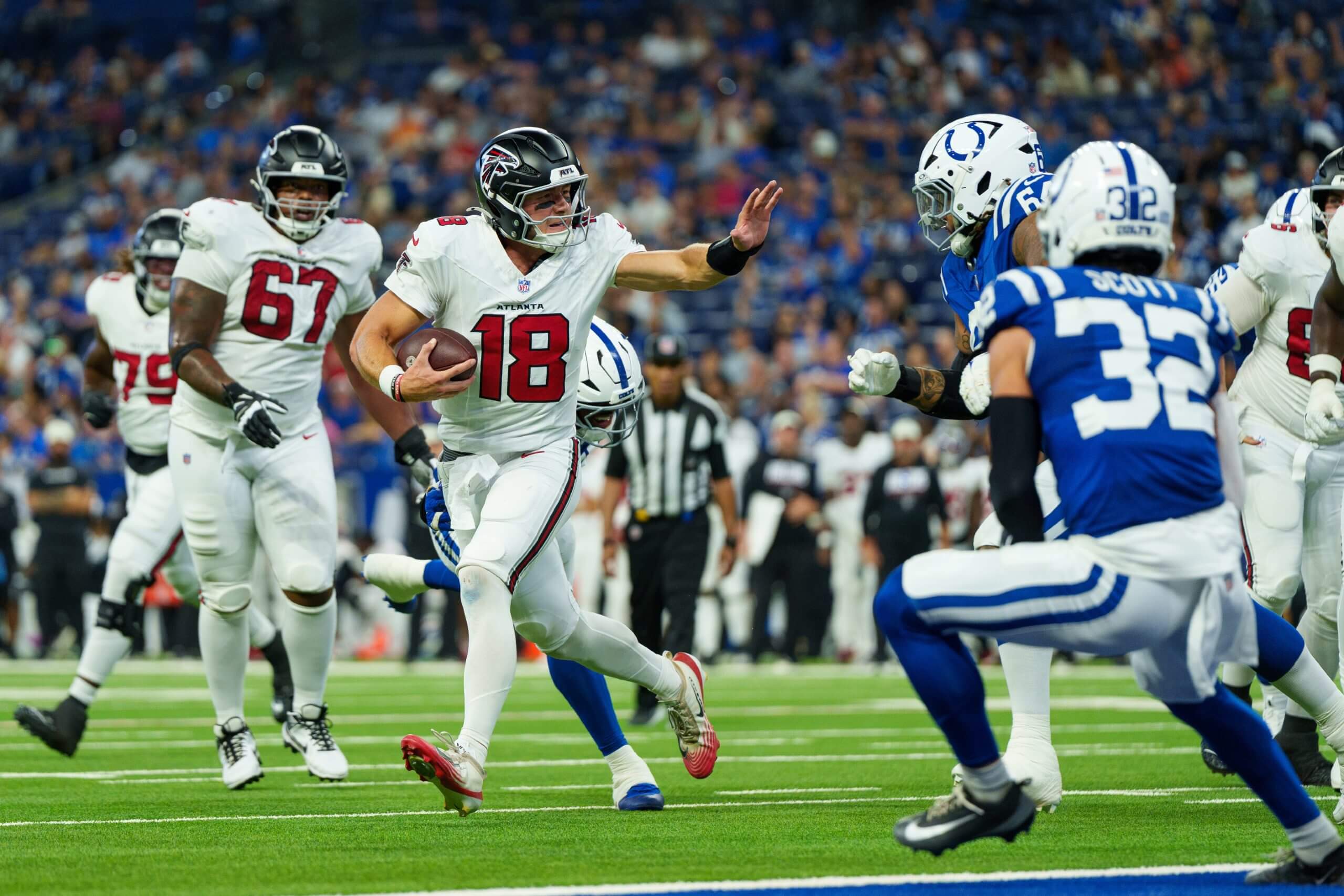 The return of Jack Strand, the bad boy Falcons and a dominant preseason win