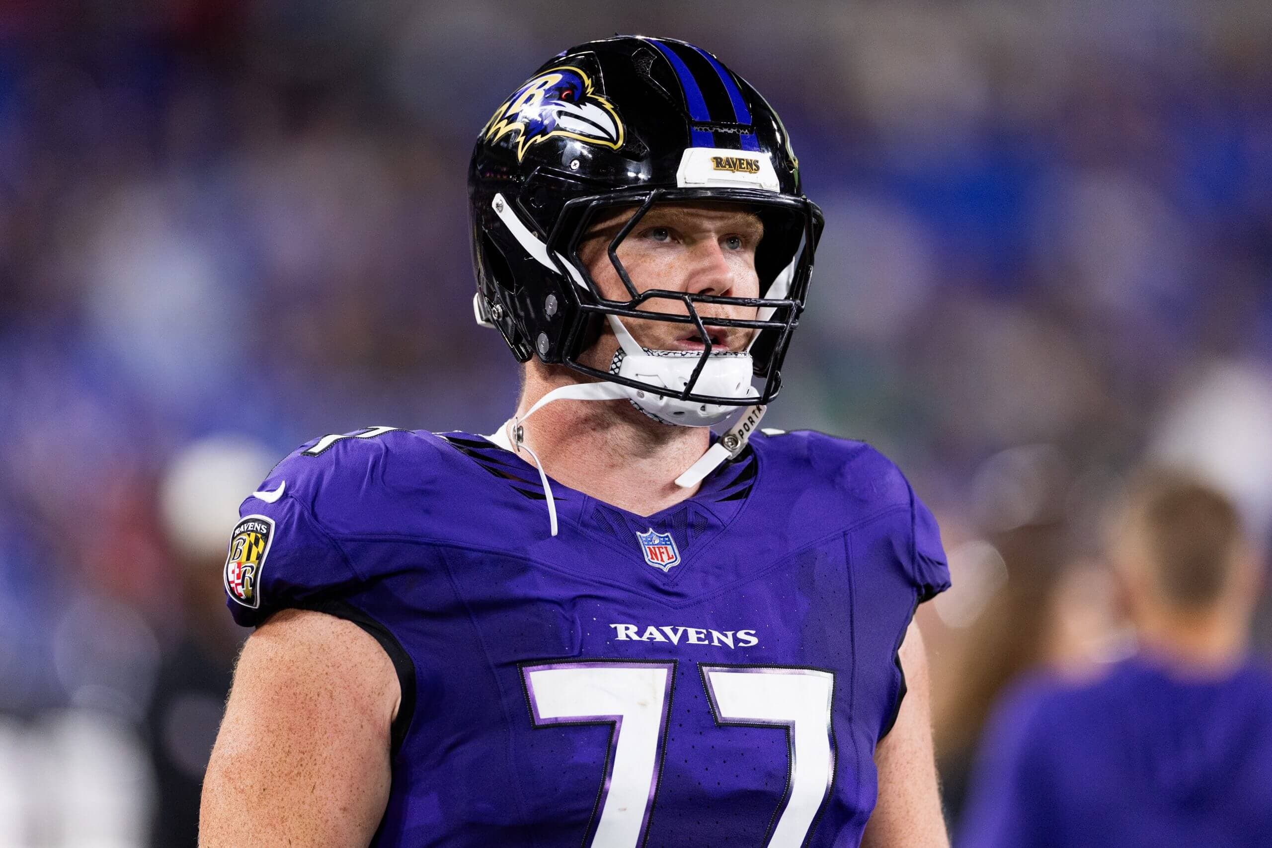 Ravens Rookie OC Declan Doyle Revealed His Starting Center Tuesday If You Listened Closely