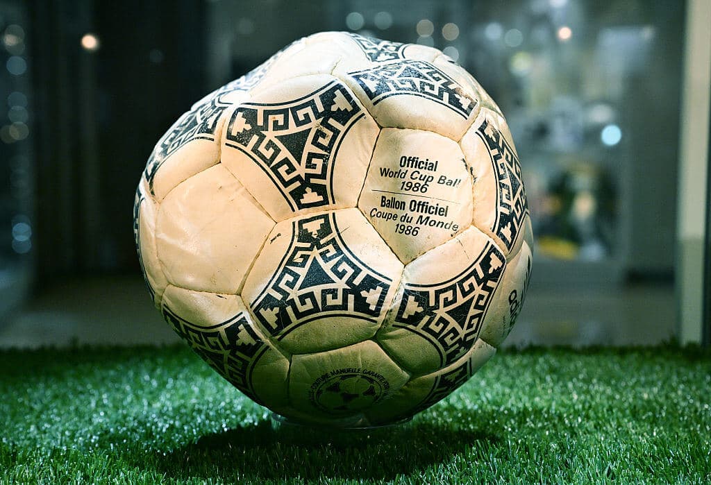 Diego Maradona's 'Hand of God' ball sells for $3.35 million at auction