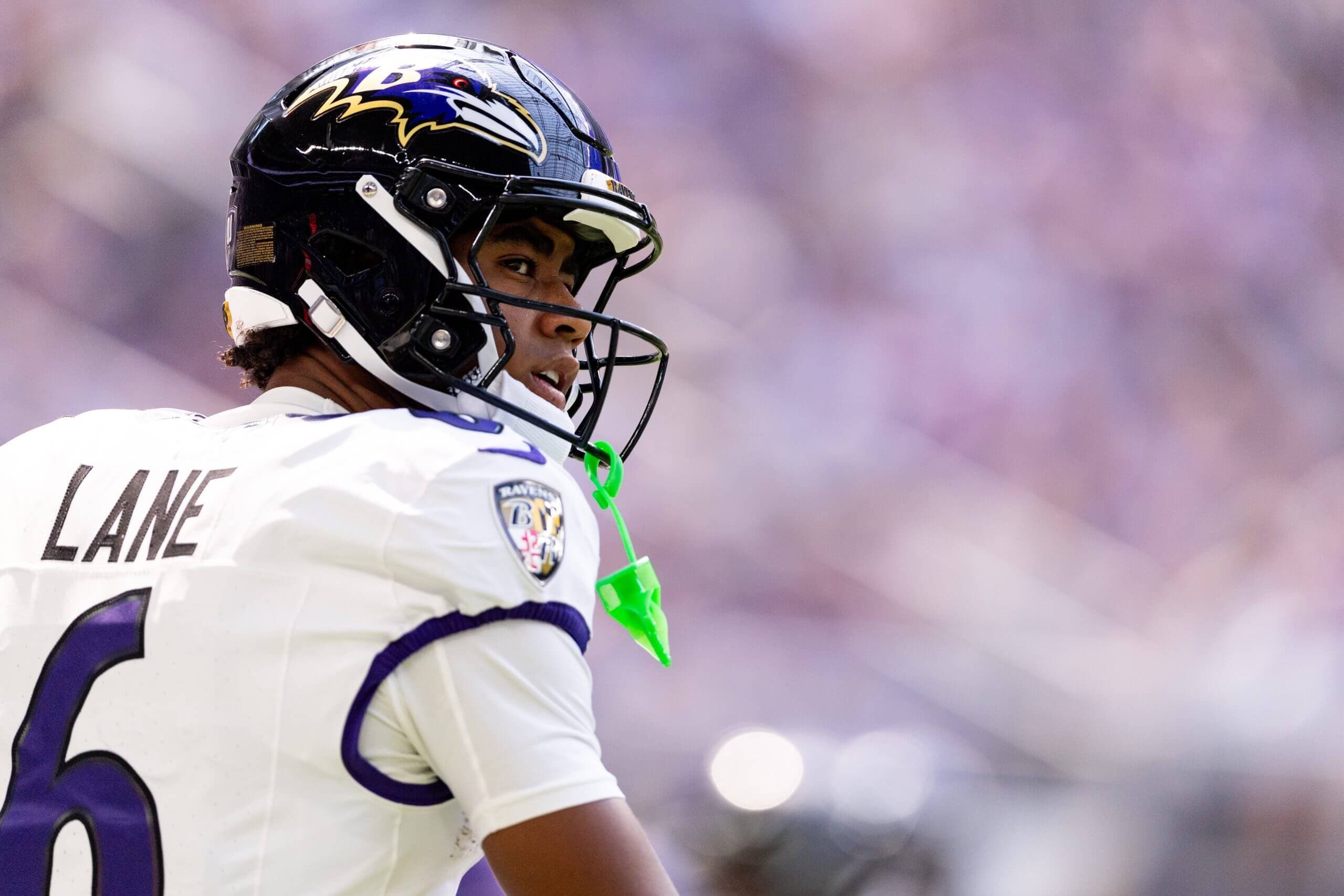 Rookie WR Ja'Kobi Lane has been the fun-filled star of Ravens training camp