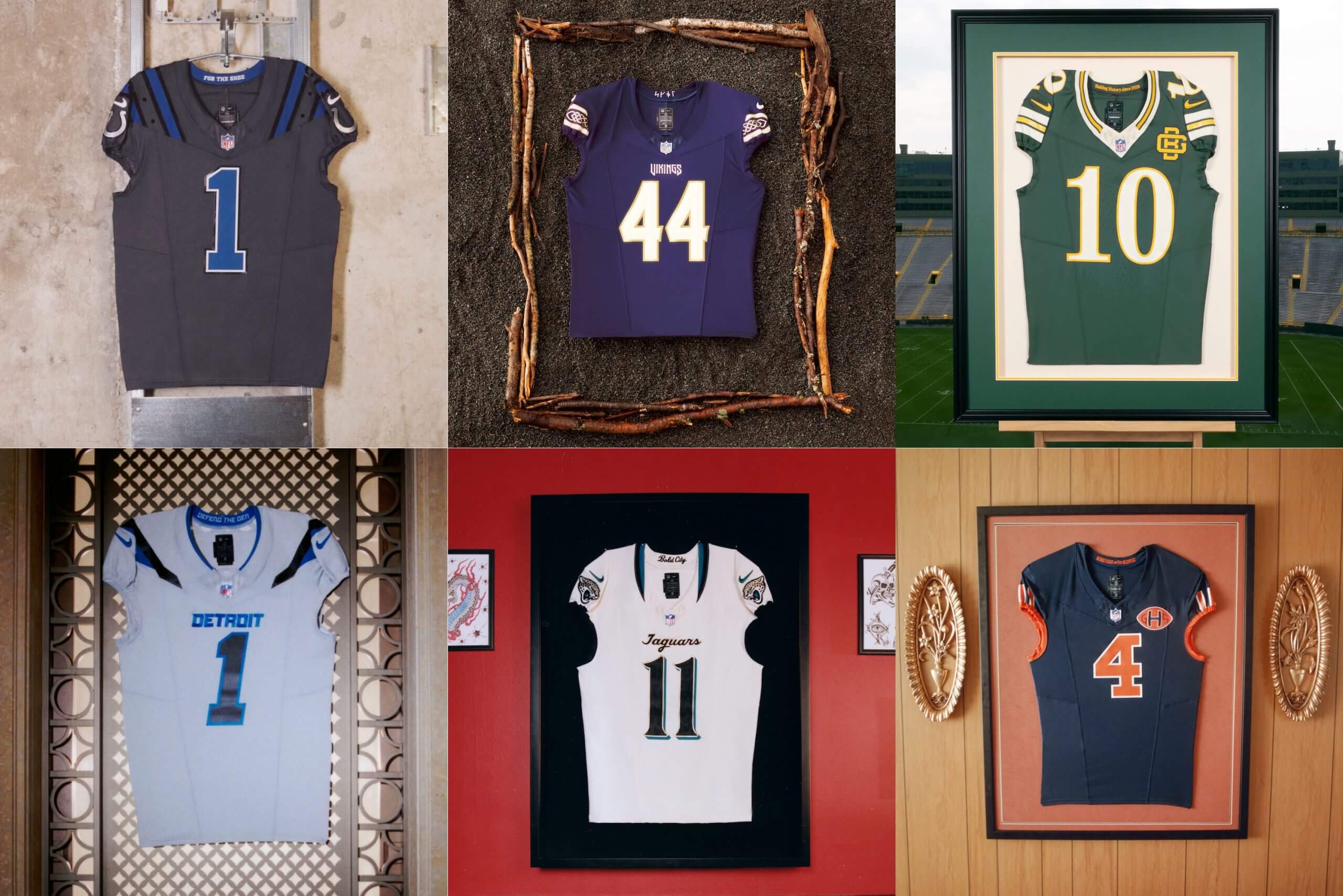 First look at NFL's new 'Rivalries' jerseys: Bears, Lions, Vikings, Packers, Colts