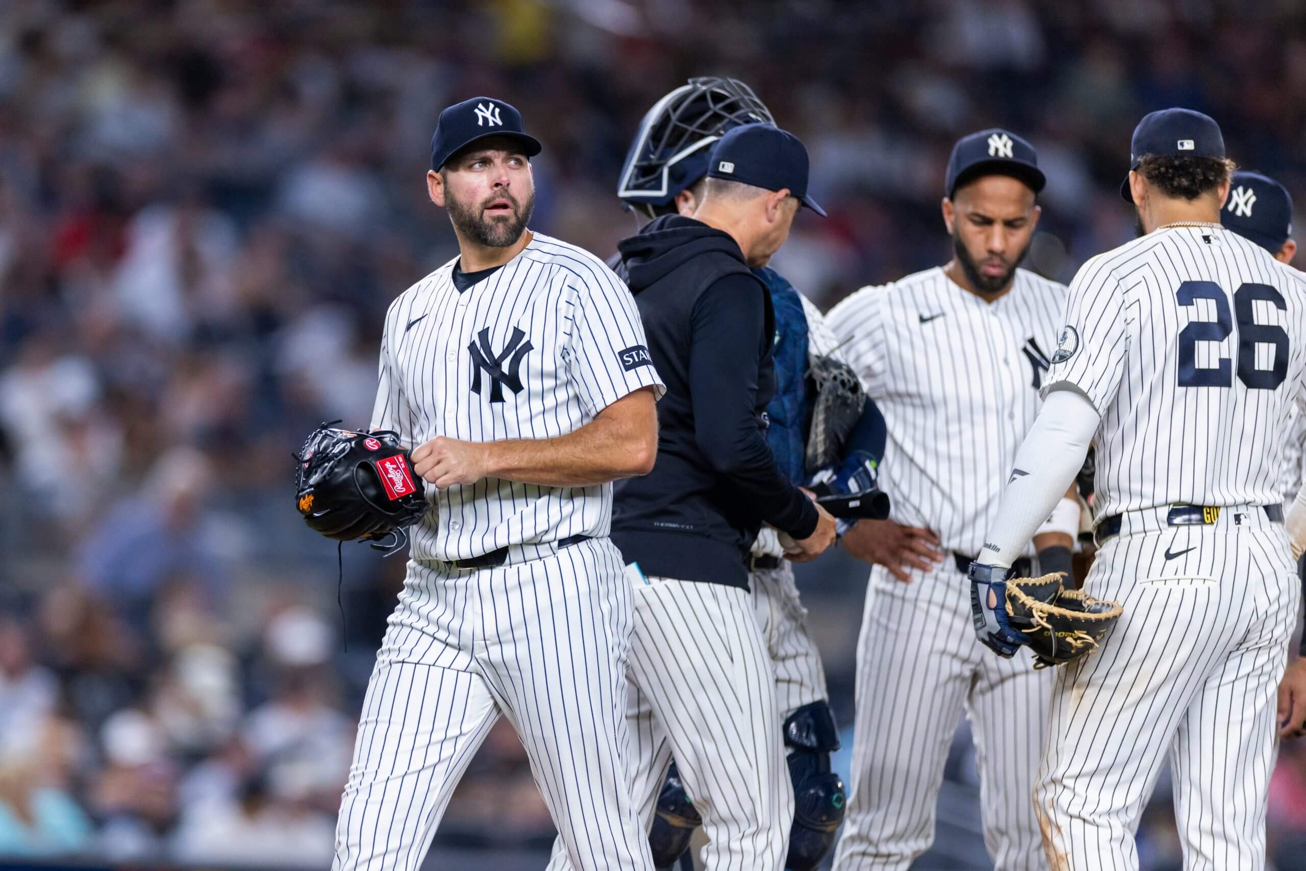 The Yankees didn't address two of their biggest needs at the deadline. They're still in good shape