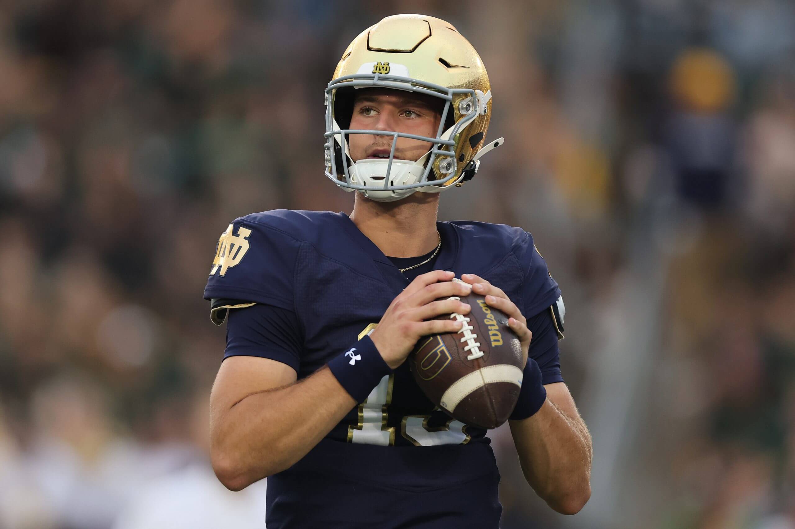 Notre Dame Heisman candidate CJ Carr wants to know what it all means